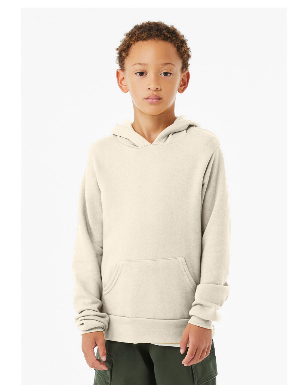 Bella + Canvas® Youth Sponge Fleece Pullover Hooded Sweatshirt